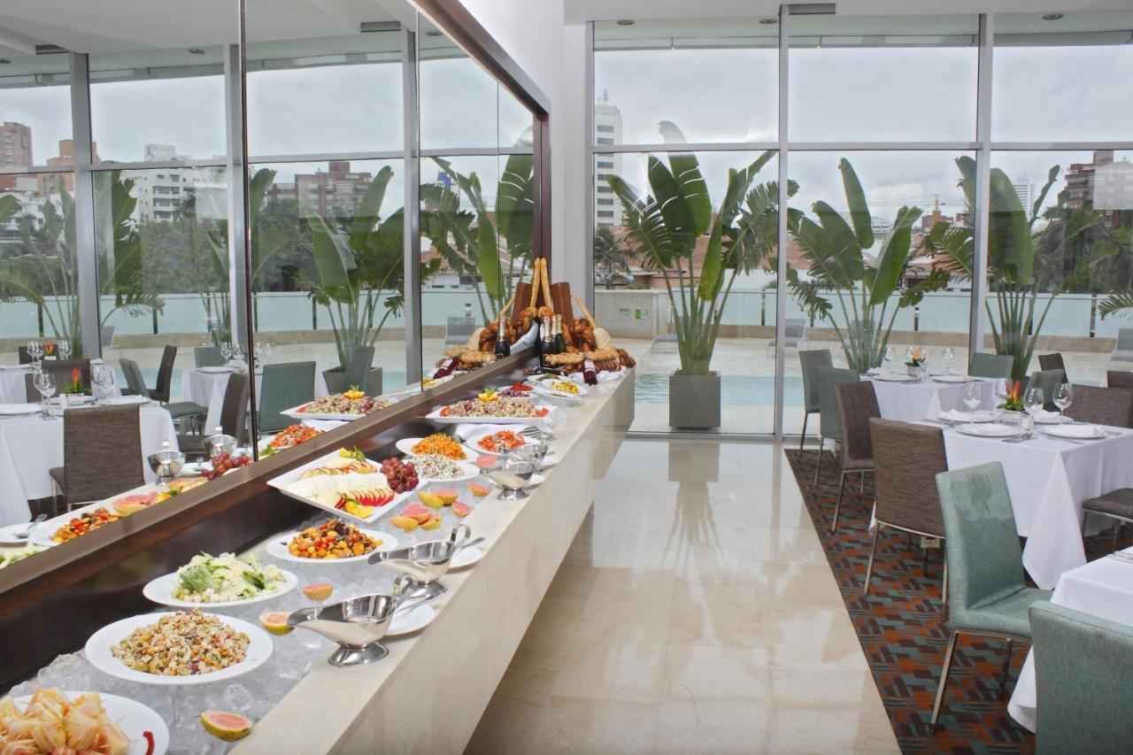 Estelar Alto Prado Barranquilla  Luaran gambar Buffet at the Hilton Tel Aviv
